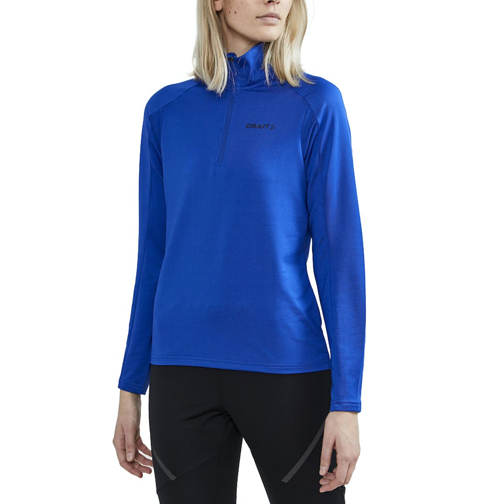 Craft shirt lange mouw 1/2 zip Winter Core Dames (foto 1)