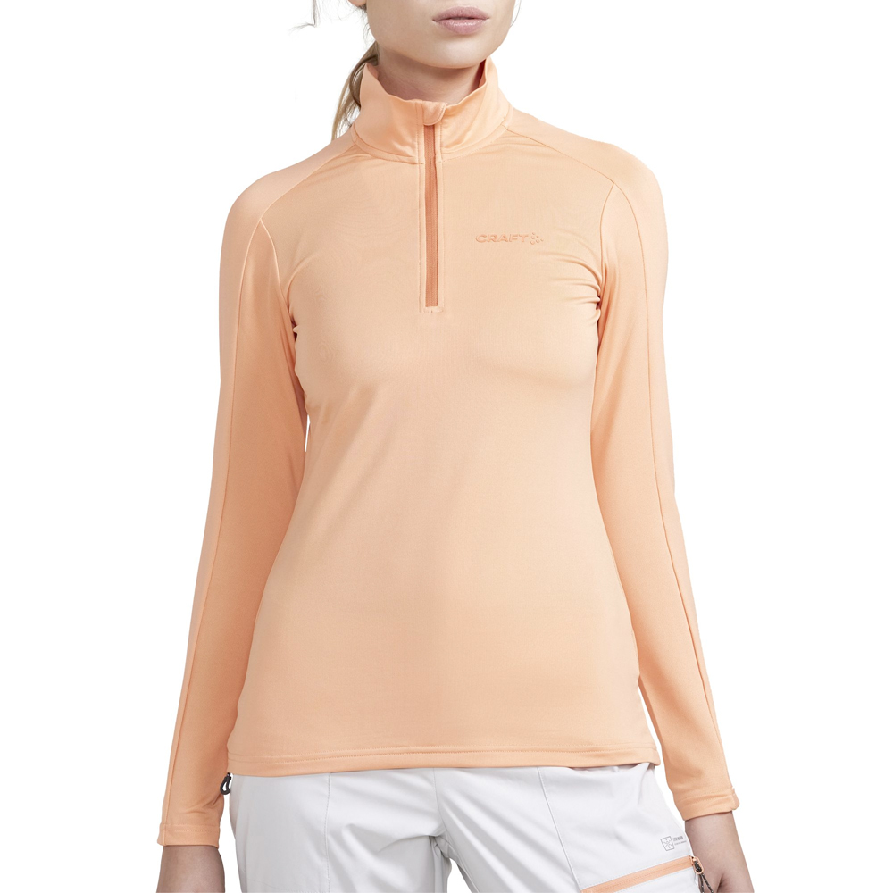 Craft shirt lange mouw 1/2 zip Winter Core Dames (foto 1)