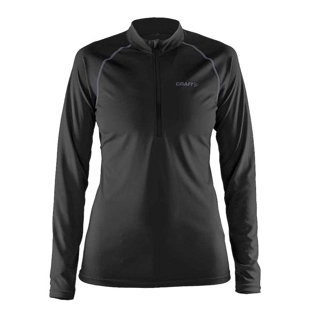 Craft shirt lange mouw 1/2 zip Prime Dames (foto 1)