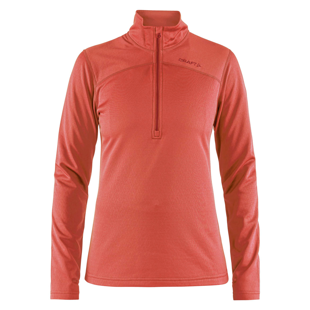 Craft shirt lange mouw winter 1/2 zip Pin Dames (foto 1)