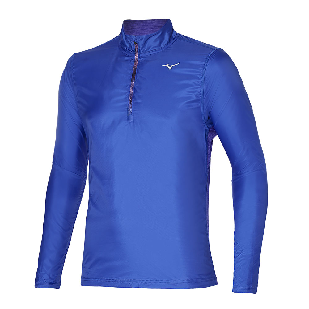 Mizuno shirt lange mouw 1/2 zip Hybrid Heren (foto 1)