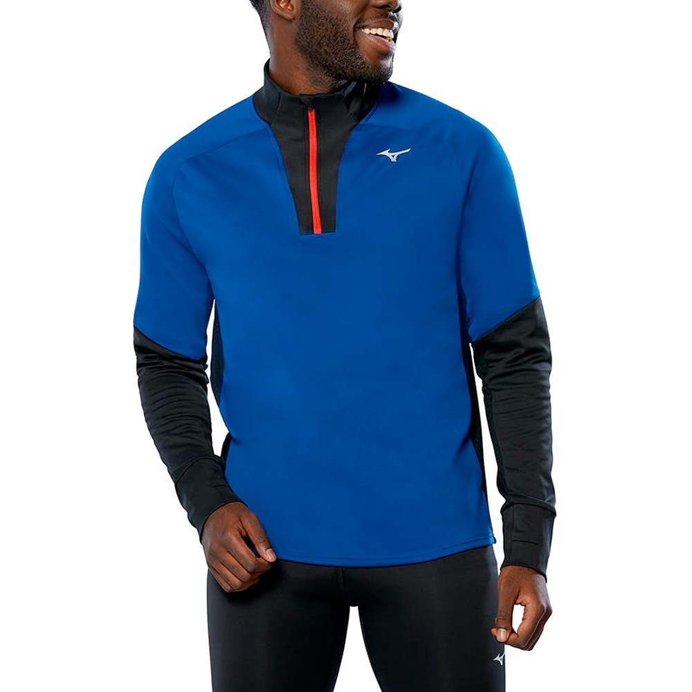 Mizuno shirt lange mouw Winter Warmalite Heren (foto 1)