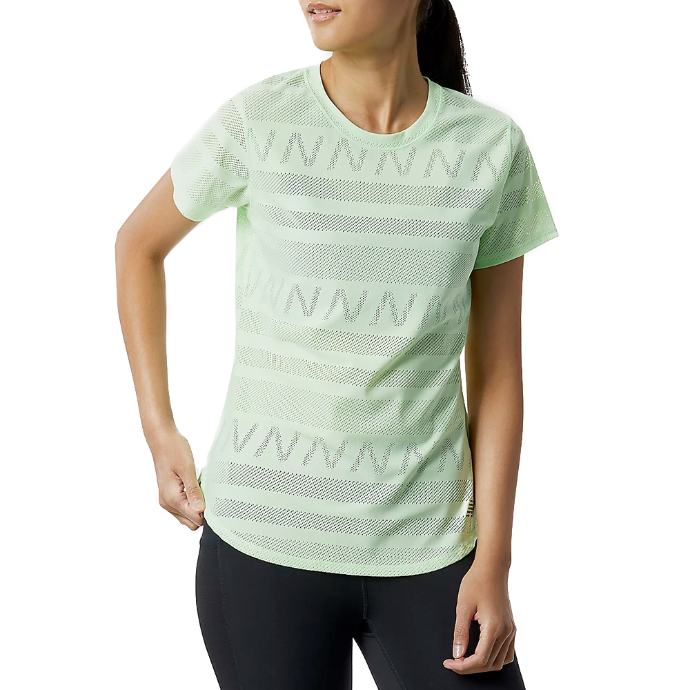 New Balance shirt korte mouw Q Speed Dames (foto 1)