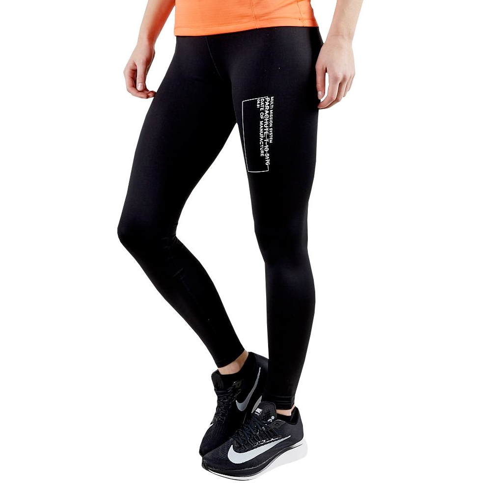 Newline lange tight Black Dames (foto 1)