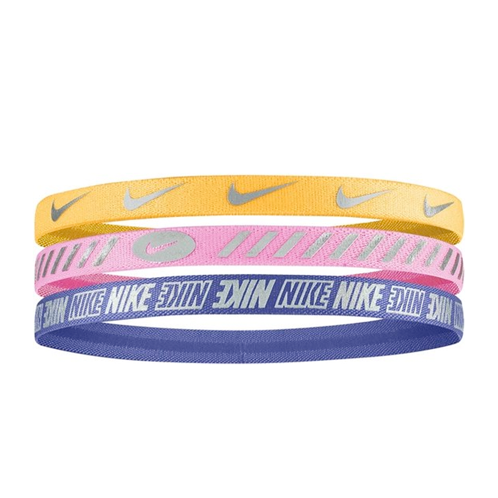 Nike haarband 3-pack Metallic Dames (foto 1)