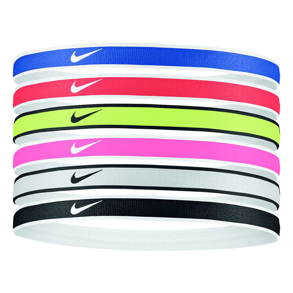 helpen Hysterisch geest Nike haarband 6-pack kopen – Dames Multicolor