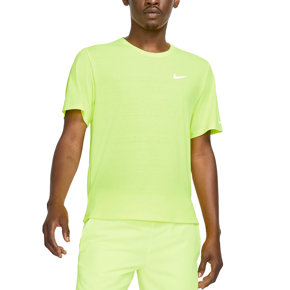Nike shirt korte mouw Dri-Fit Miler Heren (foto 1)