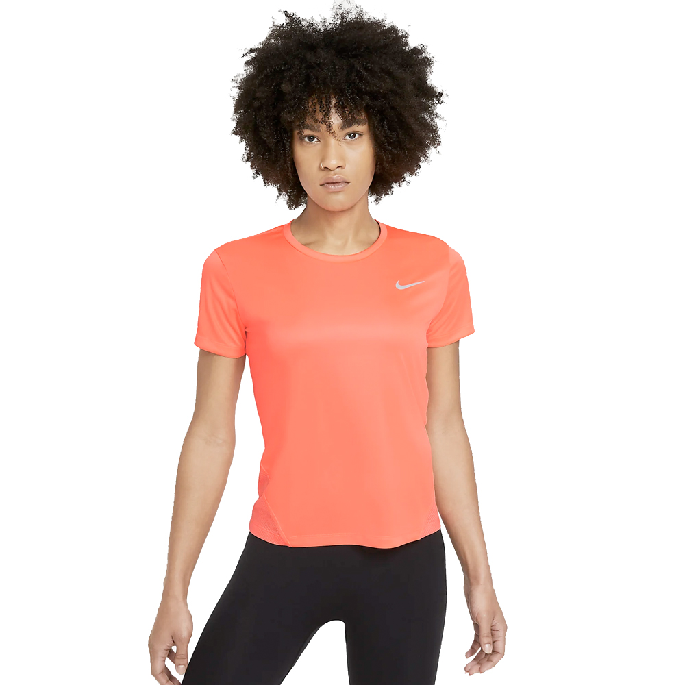 Nike shirt korte mouw Miler Dames (foto 1)