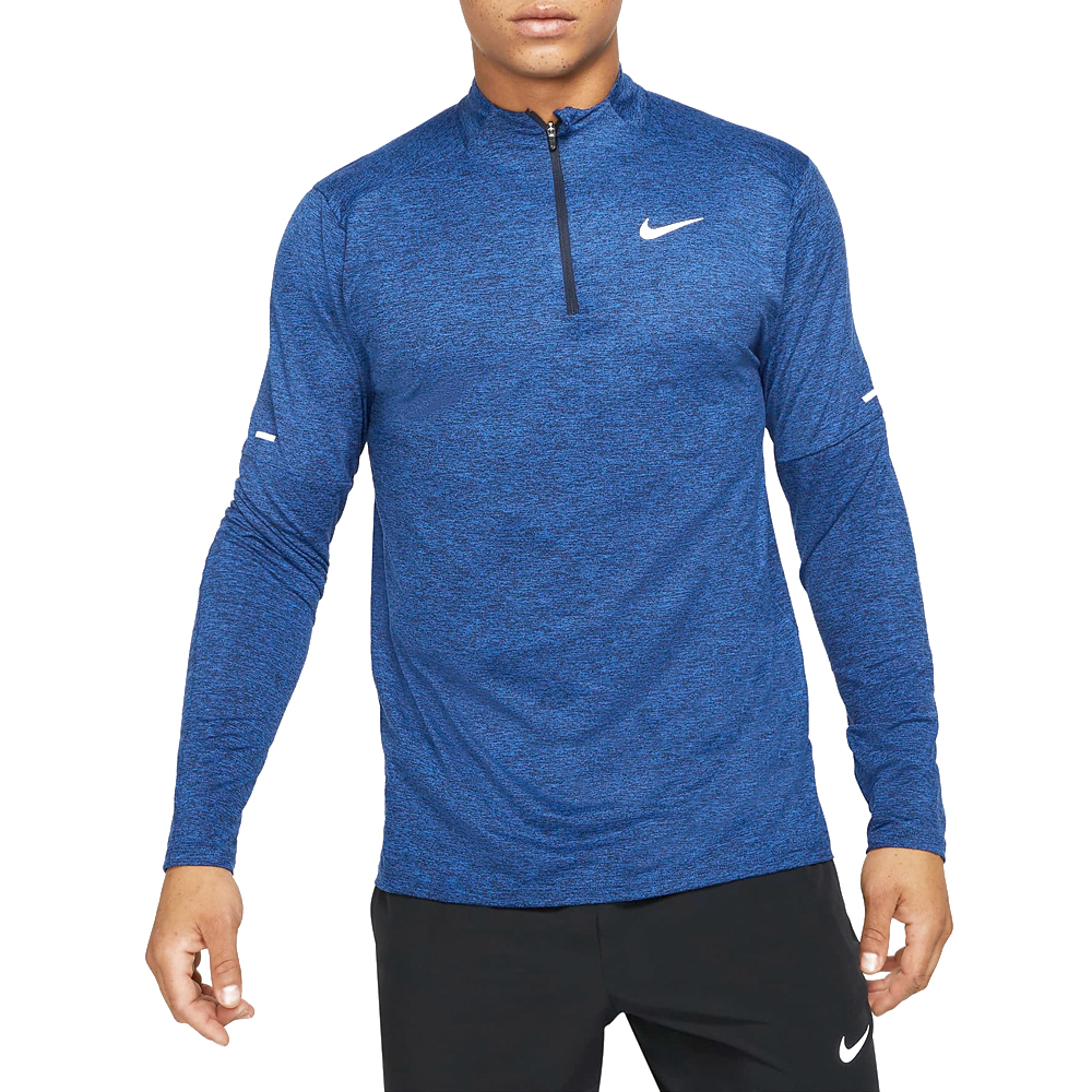 Nike shirt lange mouw 1/2 zip Dri-Fit Heren (foto 1)