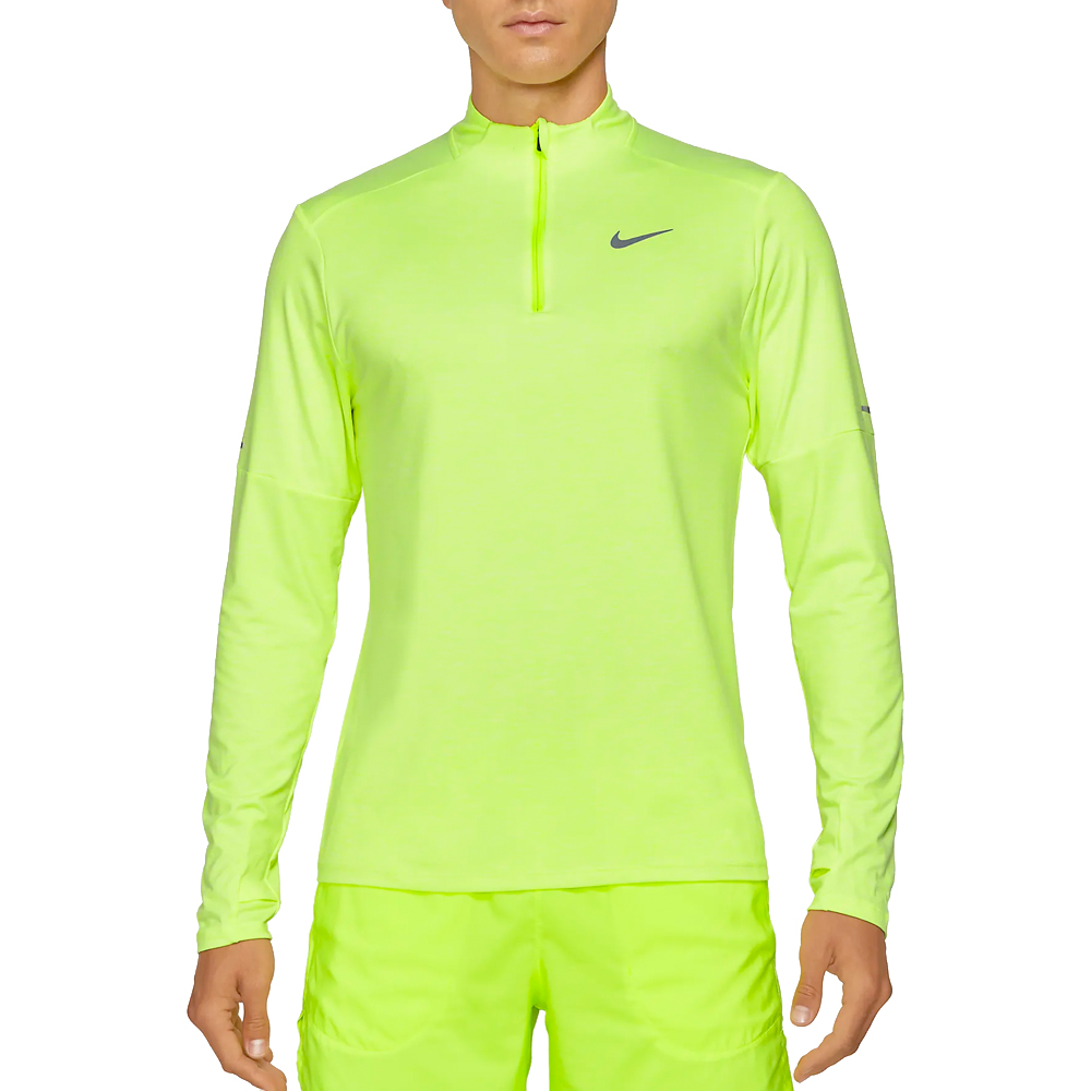 Schipbreuk sneeuw Grap Nike shirt lange mouw 1/2 zip Dri-Fit kopen – Heren Geel