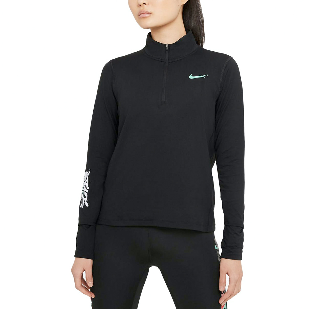 Nike shirt lange mouw 1/2 zip Dri-Fit Tokyo Dames (foto 1)