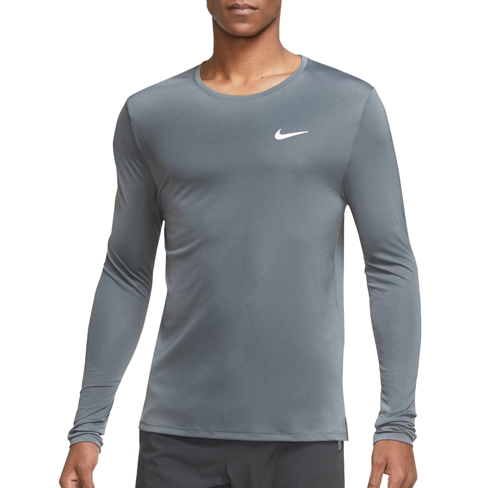 Nike shirt lange mouw Dri-Fit UV Miler Heren (foto 1)