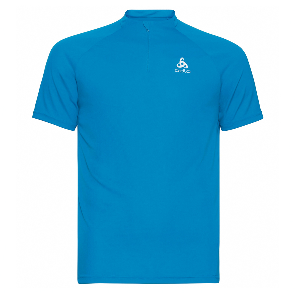 Odlo shirt korte mouw 1/2 zip Essential Trail Heren (foto 1)