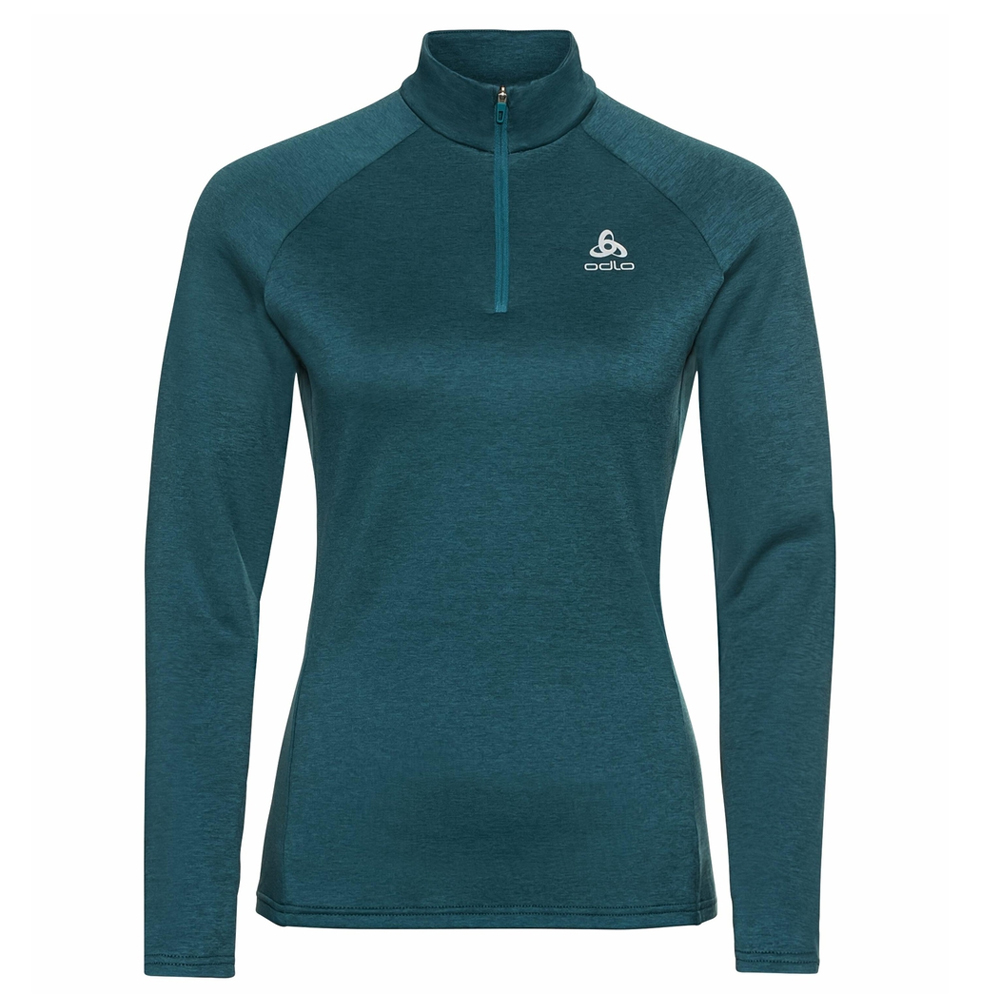 Odlo shirt lange mouw 1/2 zip Yakwarm Dames (foto 1)