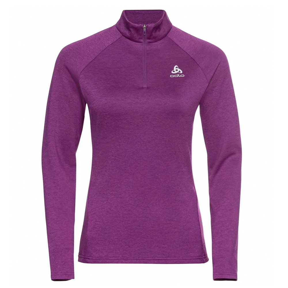 Odlo shirt lange mouw 1/2 zip Yakwarm Dames (foto 1)