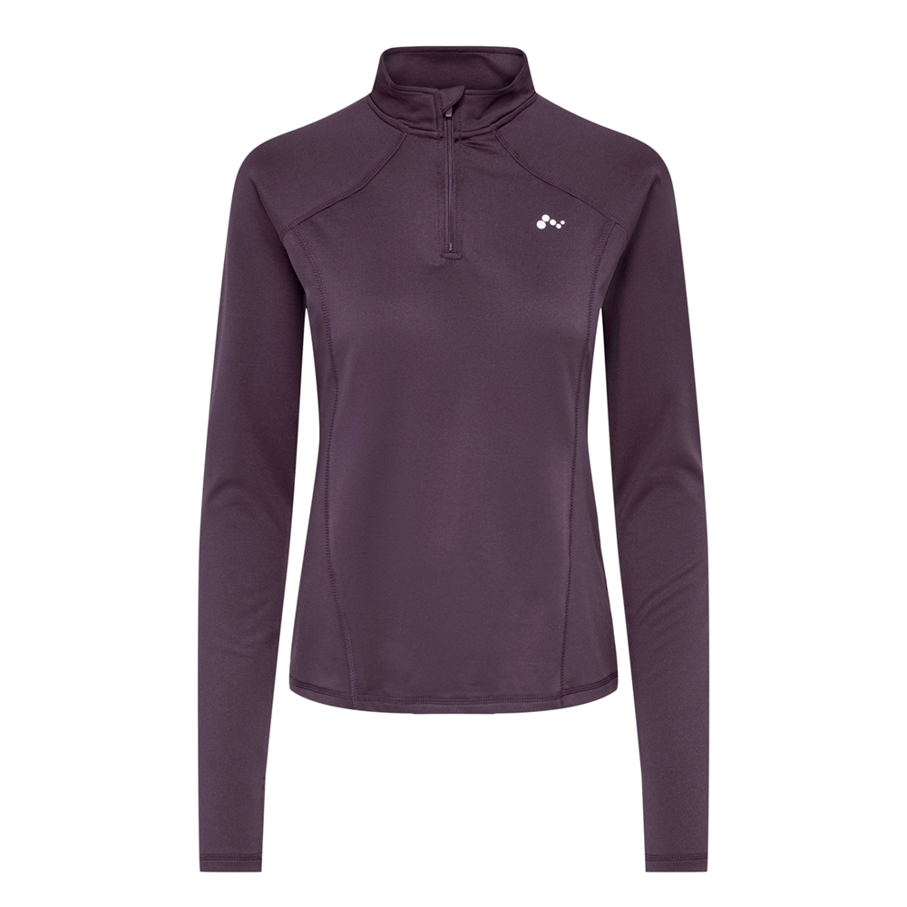 Only Play Raven shirt lange mouw 1/2 zip Dames (foto 1)