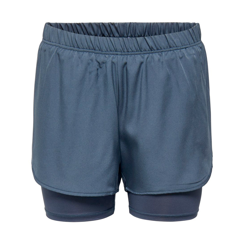 Only Play short 2-in 1 Batin kopen – Dames Blauw