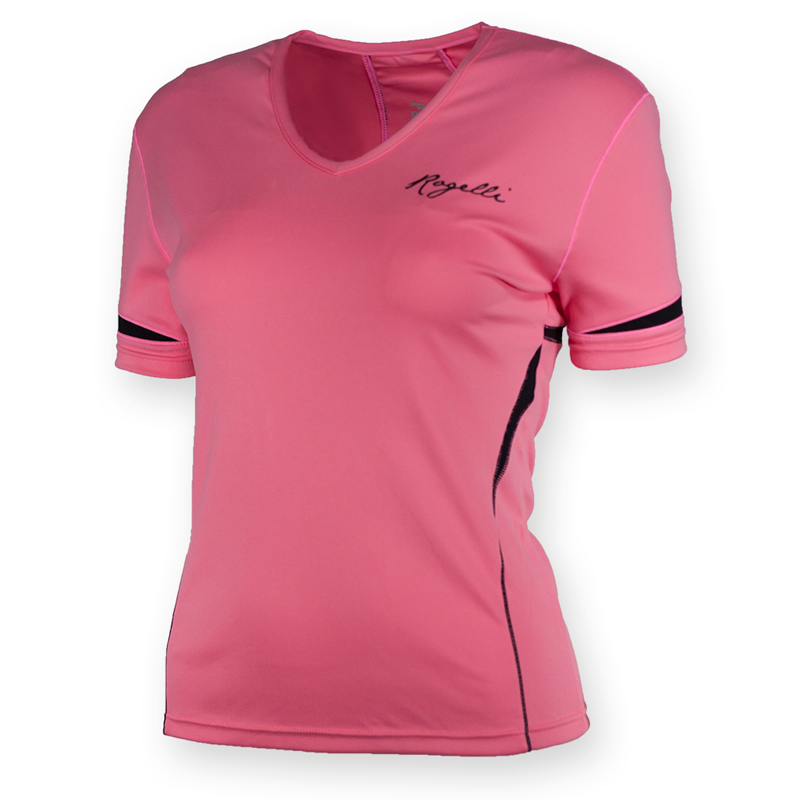 vaardigheid vragen zelf Rogelli shirt korte mouw Fabrizia kopen – Dames Roze