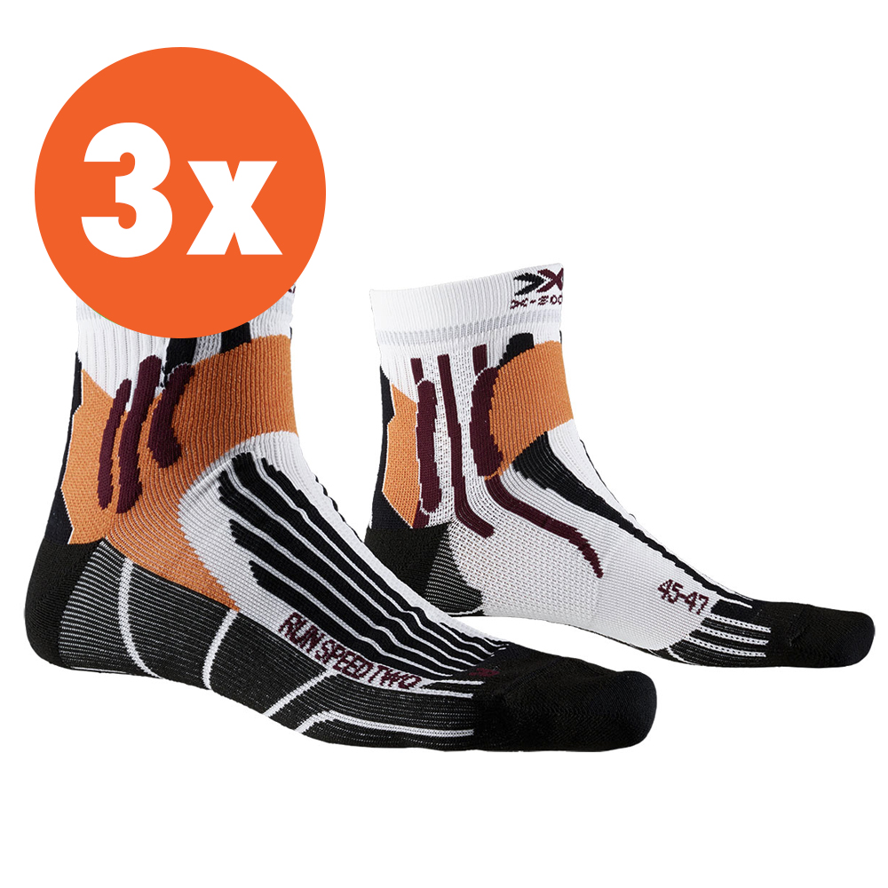 X-Socks Run Speed Two 3 PAAR Heren (foto 1)