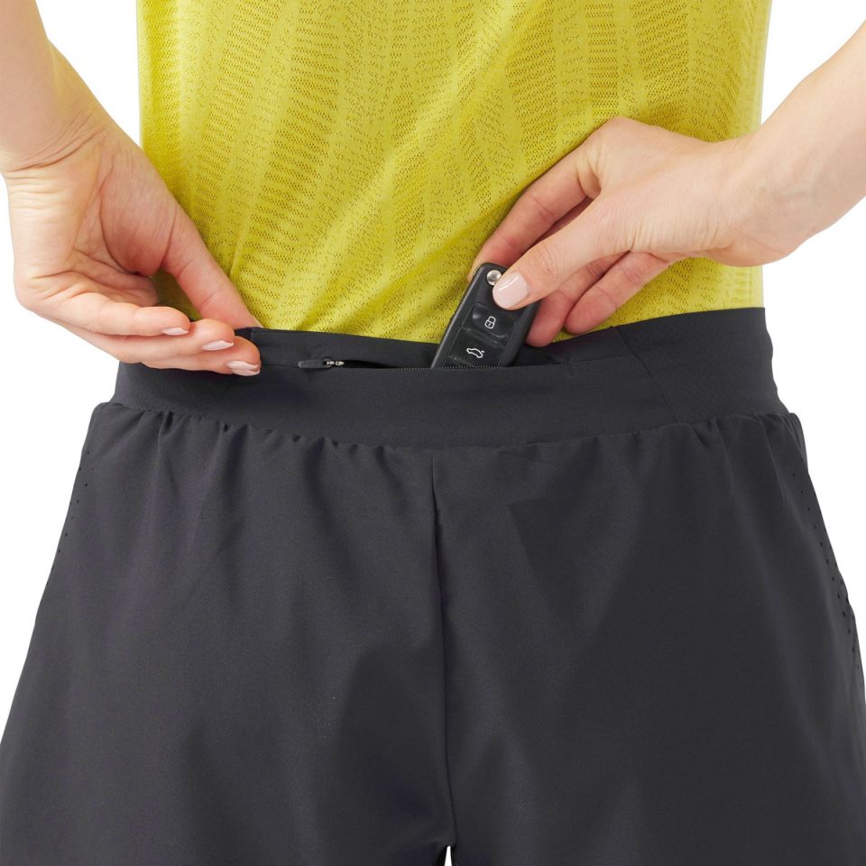 ODLO Zeroweight 3 Inch 2-in-1 Short - TERRE DE RUNNING