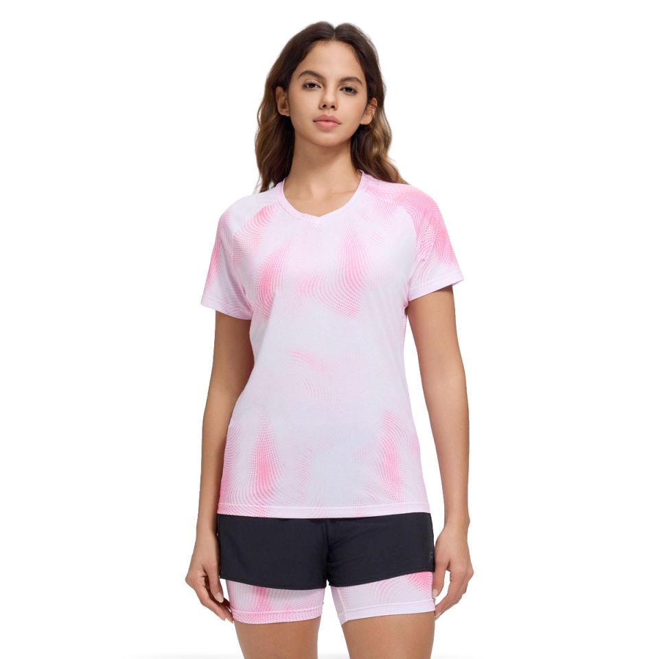 Rukka shirt korte mouw Muuko Print Dames (foto 1)